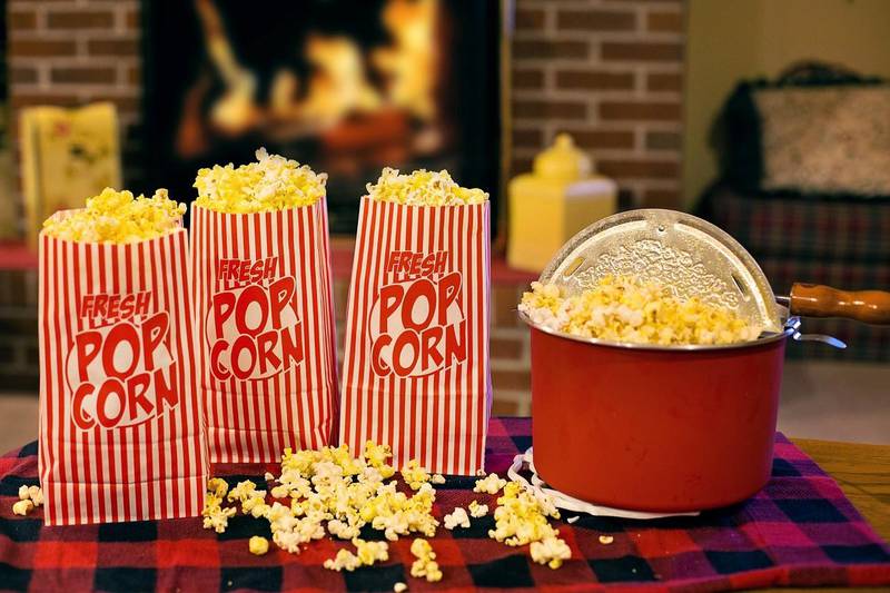 Order popcorn from Vox Cinemas to enjoy a film at home.