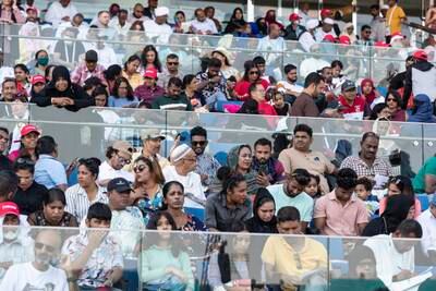 Spectators at the Dubai World Cup 2023.
Antonie Robertson/The National