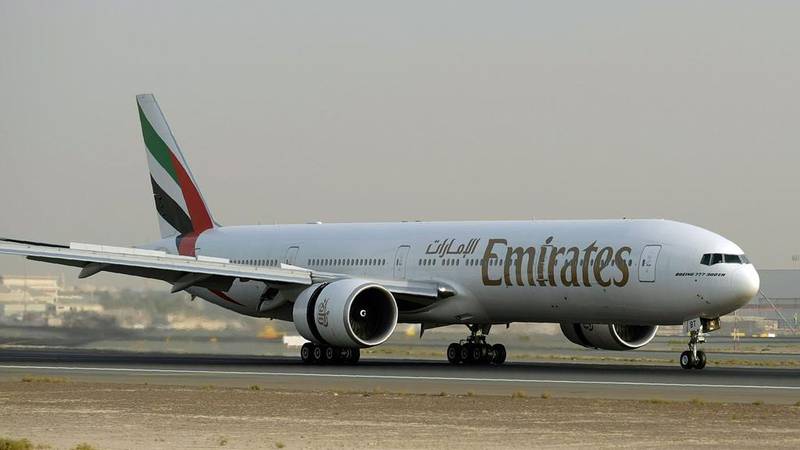 Emirates have confirmed a passenger died on board a Boston-bound flight on Friday. AFP
