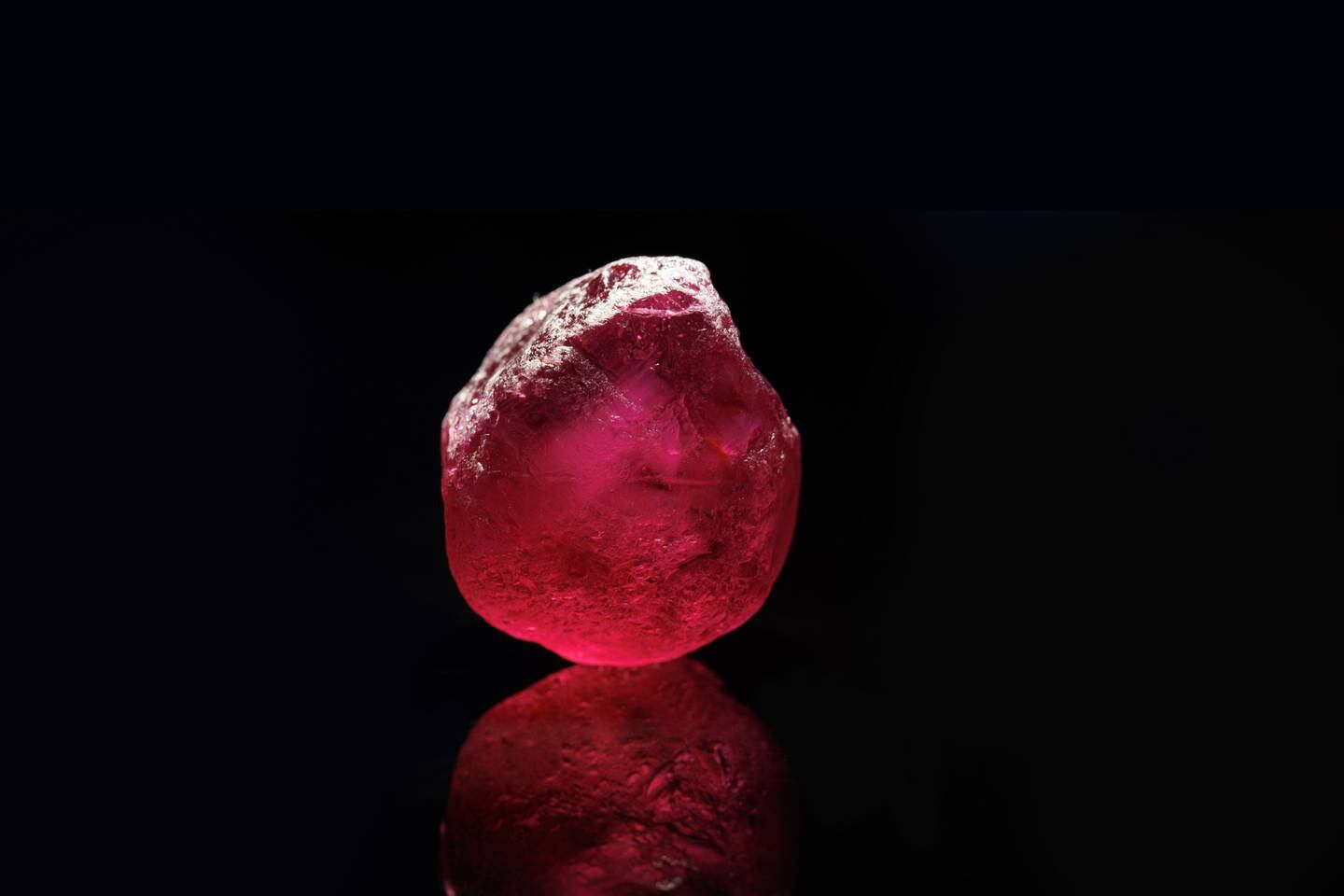 Estrela de Fura is the world's largest rough, gemstone-quality ruby. Photo: Fura Gems