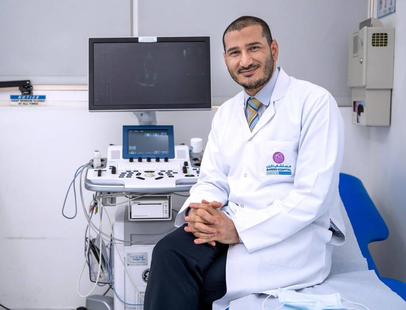 Dr Ragab Allam, an Egyptian cardiologist at Bareen International Hospital in Mohamed bin Zayed City, Abu Dhabi, took the Sinopharm vaccine on December 7. Victor Besa / The National