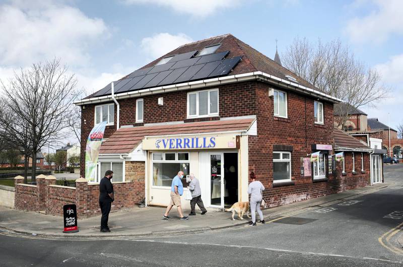 Verrills fish and chip shop on Hartlepool's Headland. Photograph: Stuart Boulton 