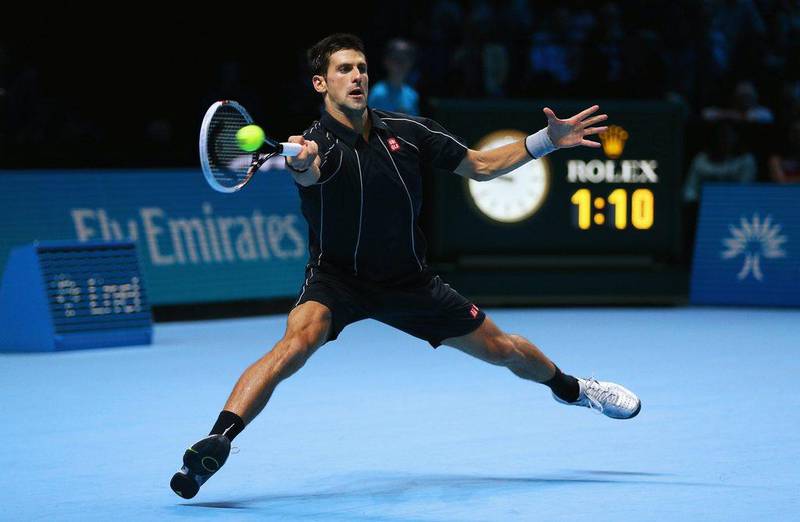 Novak Djokovic is unbeaten since losing at the US Open in September. Clive Brunskill / Getty Images