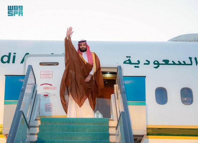 Saudi Crown Prince Mohammed bin Salman left Turkey's capital Ankara on Thursday. SPA