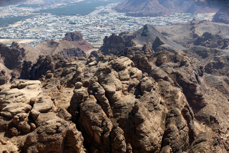General view of al-Ula city, Saudi Arabia, February 1, 2020. Picture taken February 1, 2020. REUTERS/Ahmed Yosri