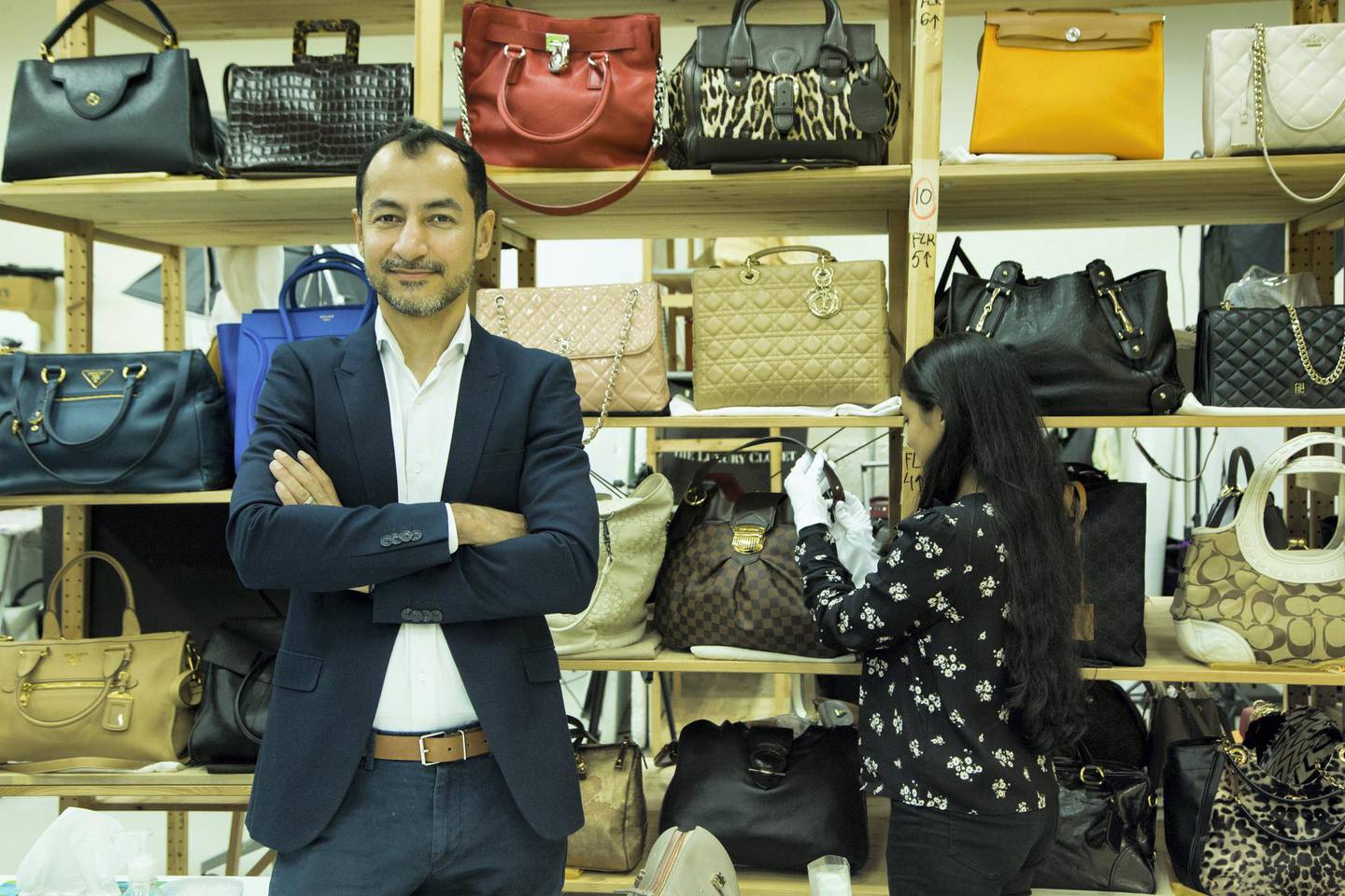 Kunal Kapoor, founder and chief executive office of The Luxury Closet, says that the current economic situation has led to a boom in circular businesses. Supplied 