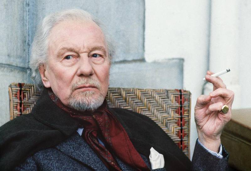 John Gielgud won his first Emmy in 1991, Grammy in 1979, Oscar in 1981 and Tony in 1961.