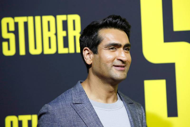epa07709250 US actor/cast member Kumail Nanjiani arrives for the premiere of 'Stuber' at the Regal Cinemas L.A. Live in Los Angeles, California, USA, 10 July 2019. The movie opens in the US on 12 July 2019.  EPA-EFE/NINA PROMMER