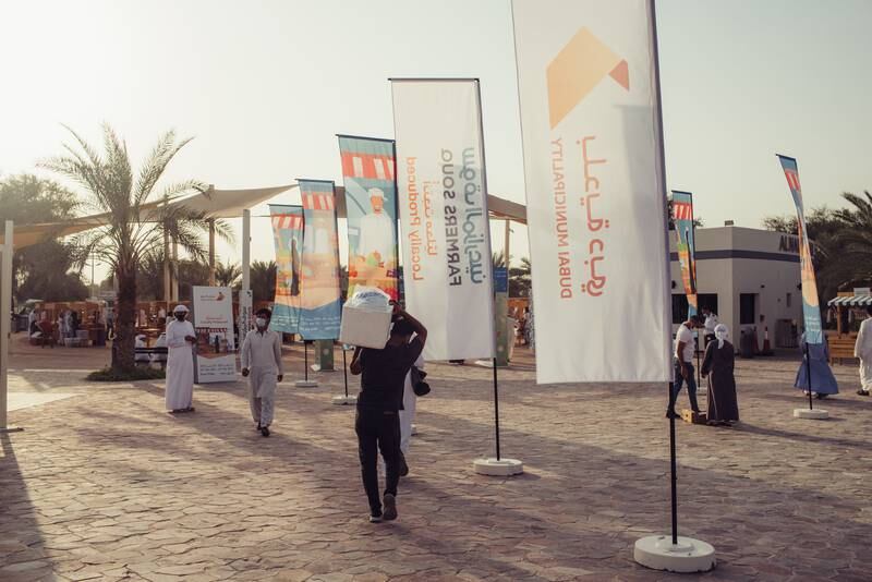 The market is a free platform that aims to gather Emirati farmers in one place to directly sell  organic and local products.