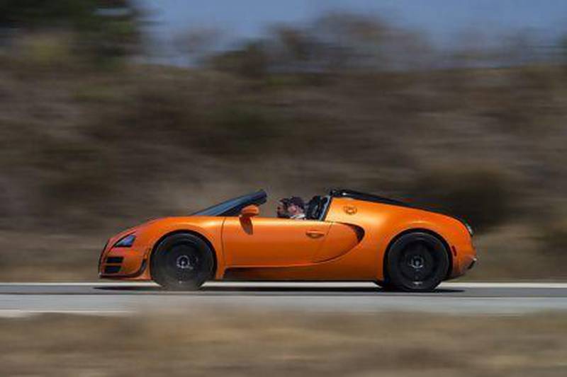 World's fastest: Bugatti's Veyron Grand Sport Vitesse. Courtesy of Bugatti