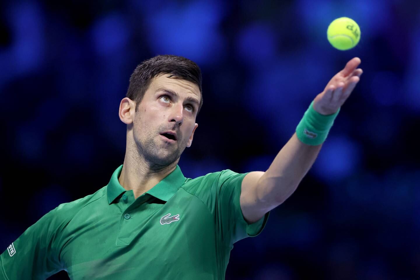 Novak Djokovic beat Daniil Medvedev on Friday. Getty