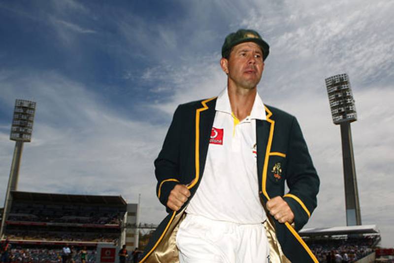 Star Australia batsman and captain Ricky Ponting was named cricketer of the year in 2006 and 2007. Getty