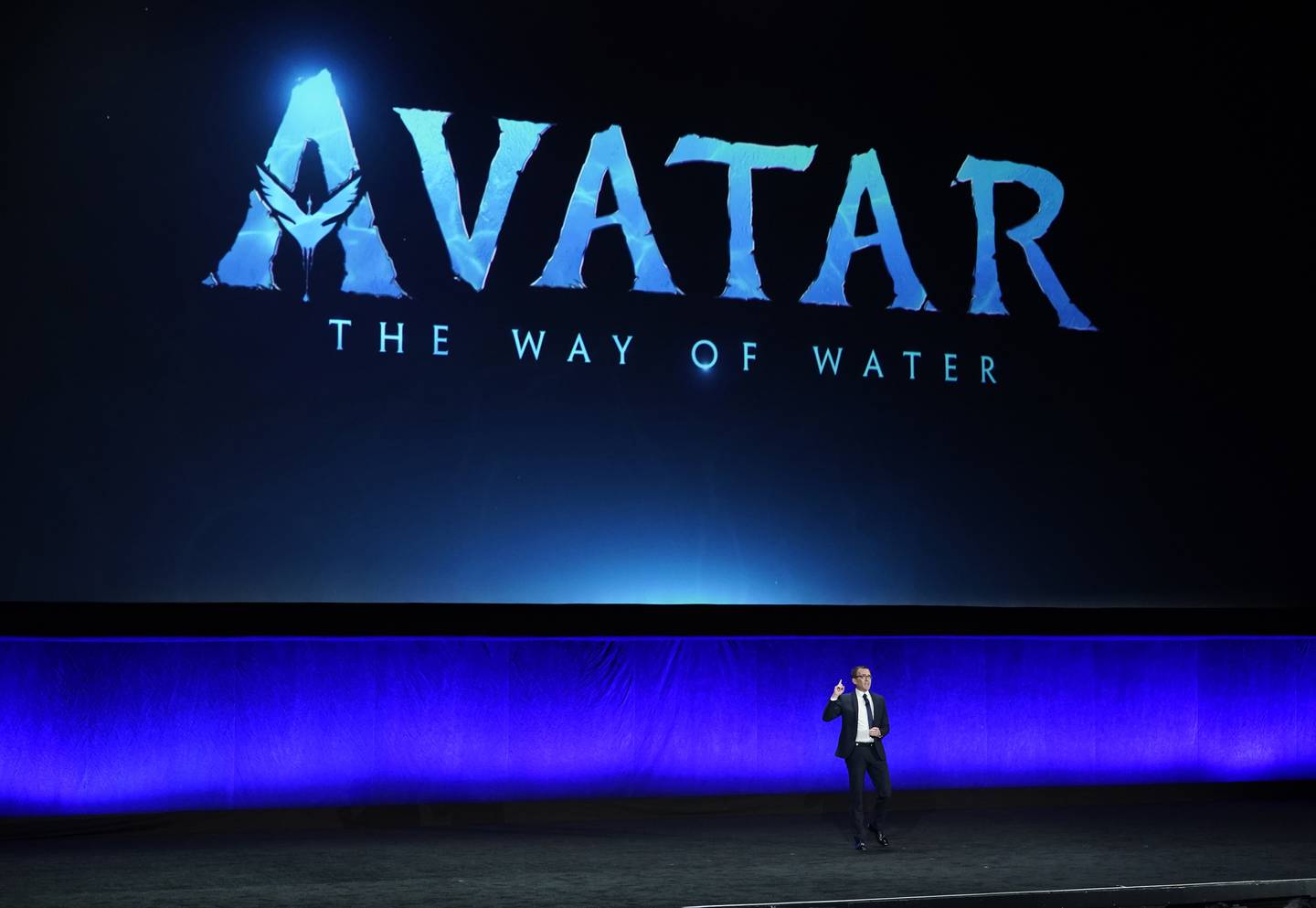 Tony Chambers at Walt Disney Studios presenting the highly anticipated 'Avatar: The Way of Water' at CinemaCon. AP