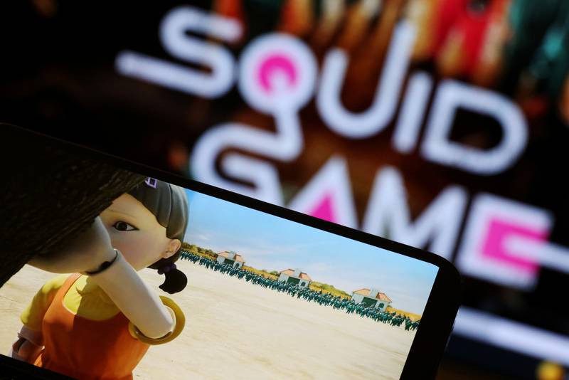 The Netflix series 'Squid Game' has been exceedingly popular. Reuters