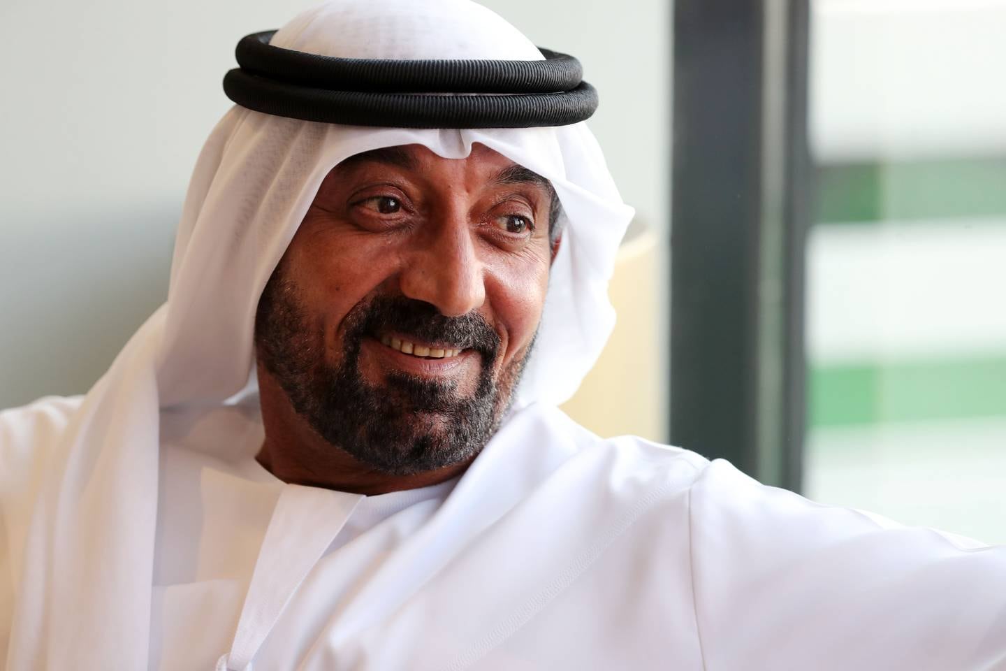Sheikh Ahmed bin Saeed says free zones enhance diversified economics, strengthen the pillars of an economy and promote sustainability and growth. Chris Whiteoak / The National