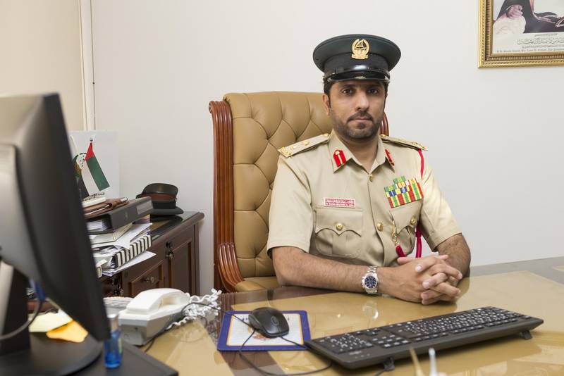 Lt Col Dr Sultan Al Jamal, who leads the Dubai Police Human Trafficking Crimes Monitoring Centre, says severe sentences have helped to deter offenders. Antonie Robertson / The National 
