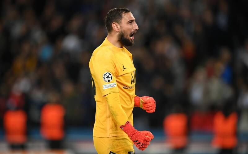 PSG RATINGS: Gianluigi Donnarumma 9 – Always quick off his line to clear danger. He made two good stops in the first half; first to deny Cancelo from the edge of the box, and again to stop Dias heading home at the back post. Made another vital stop with his feet in the second half to deny De Bruyne, and then again from Mahrez, twice. Getty Images