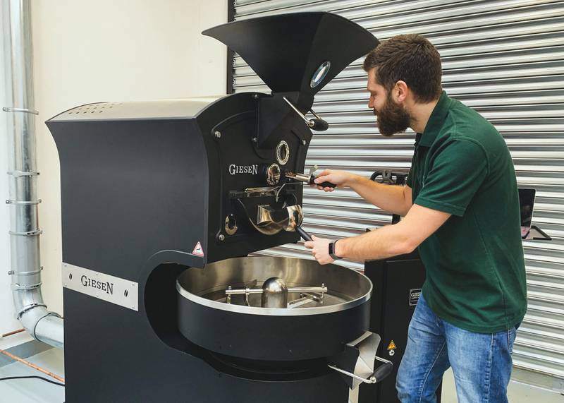 Townshend decided to take a different route and in April last year he formed his own coffee making business, Altitude Coffee London. Courtesy Joe Townshend