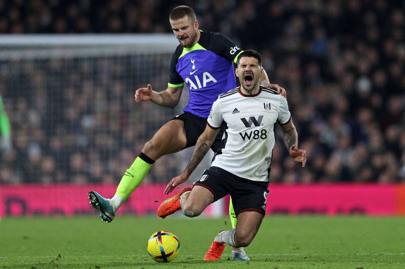 Eric Dier – 8 Handled the physical challenge of Mitrovic extremely well and looked assured at the back, a solid centre-half display. AFP