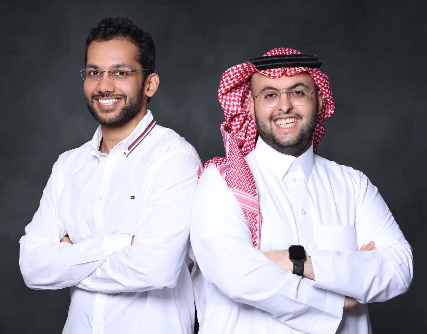 The FinTech start-up was founded in 2021 by Nitish Mittal (left) and Turki Alshaikh. Photo: InvestSky