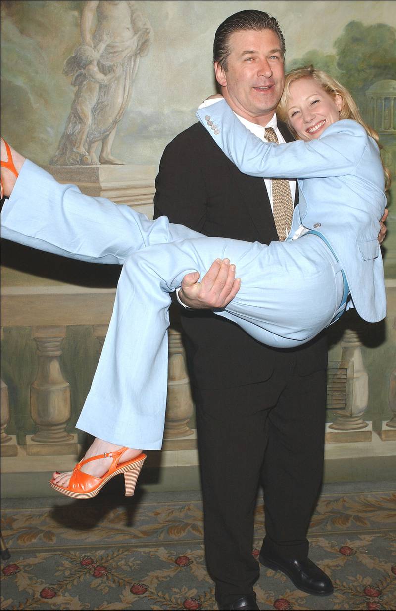 Alec Baldwin and Heche at the American Theatre Wing Gala annual Luncheon in 2004. Reuters
