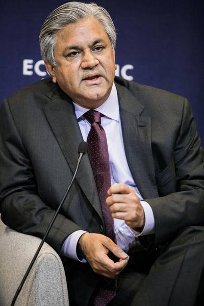 Abraaj Group chief executive Arif Naqvi is overseeing a restructuring of the stricken private equity firm, which is facing allegations of misuse of investors' funds. In the past week, one of its creditors, the Kuwait-based Public Institution for Social Security, filed a request to liquidate the company in the Grand Court of the Cayman Islands, where Abraaj is registered. A hearing is scheduled for 29 June. Courtesy of World Economic Forum