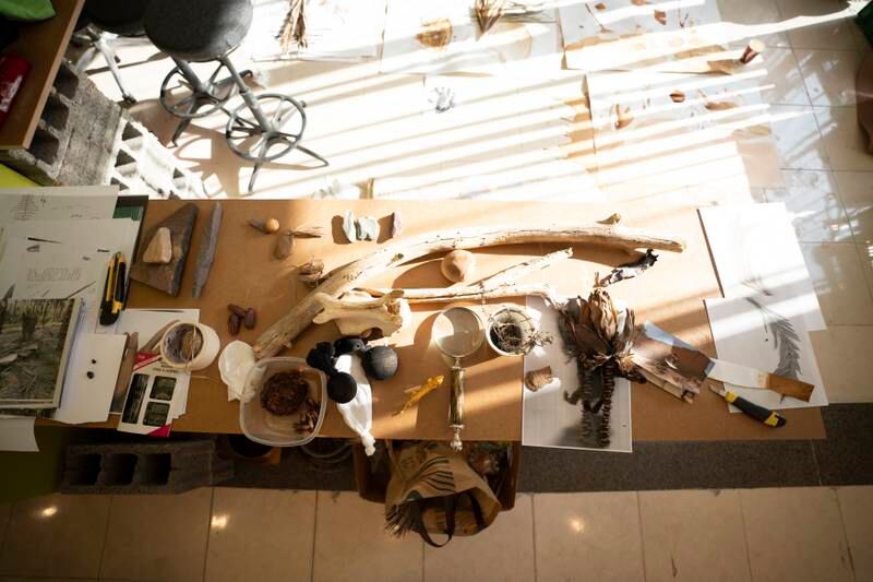 The 12-week residency gave six artists the opportunity to pursue their work in the historical site of AlUla