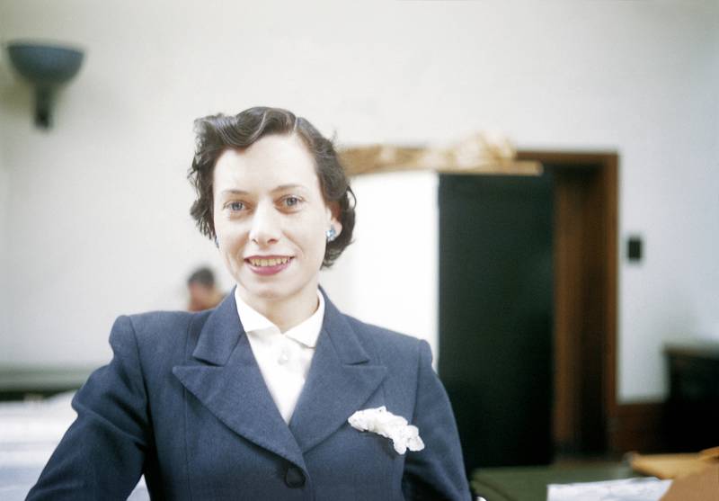 Jocelyn Henderson, aged 19, during the Second World War. Photo: Jocelyn Henderson