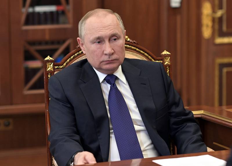 Russian President Vladimir Putin. Sputnik / AP