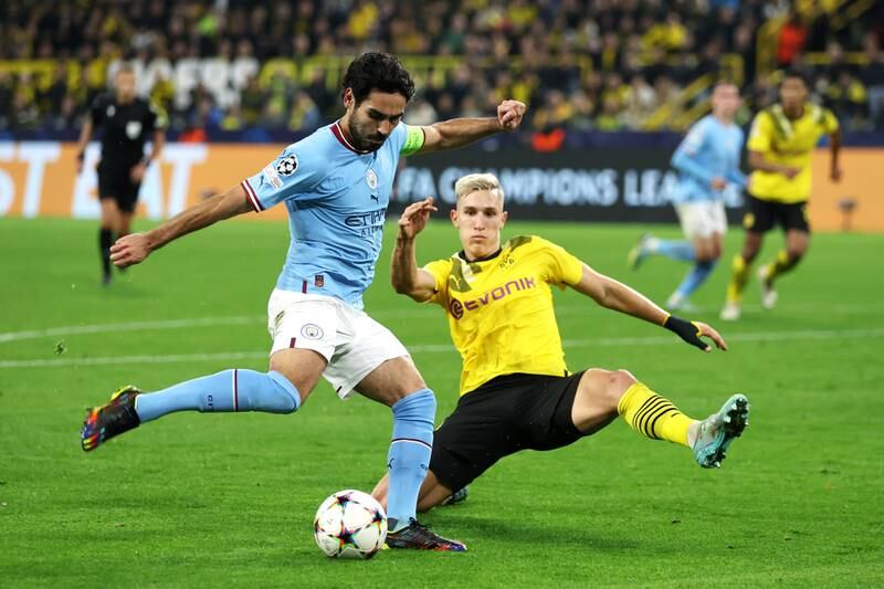 Ilkay Gundogan 6 – Always looking to get the ball from deep. When he did venture forward, he shot straight at Kobel from an angle. Got forward more in the second half. Getty
