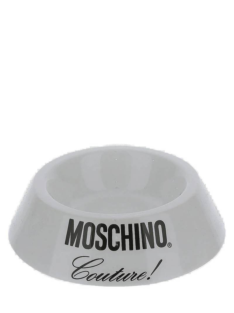 Couture dog bowl, Dh426 ($115), Moschino, at Cettire.com. Photo: Cettire