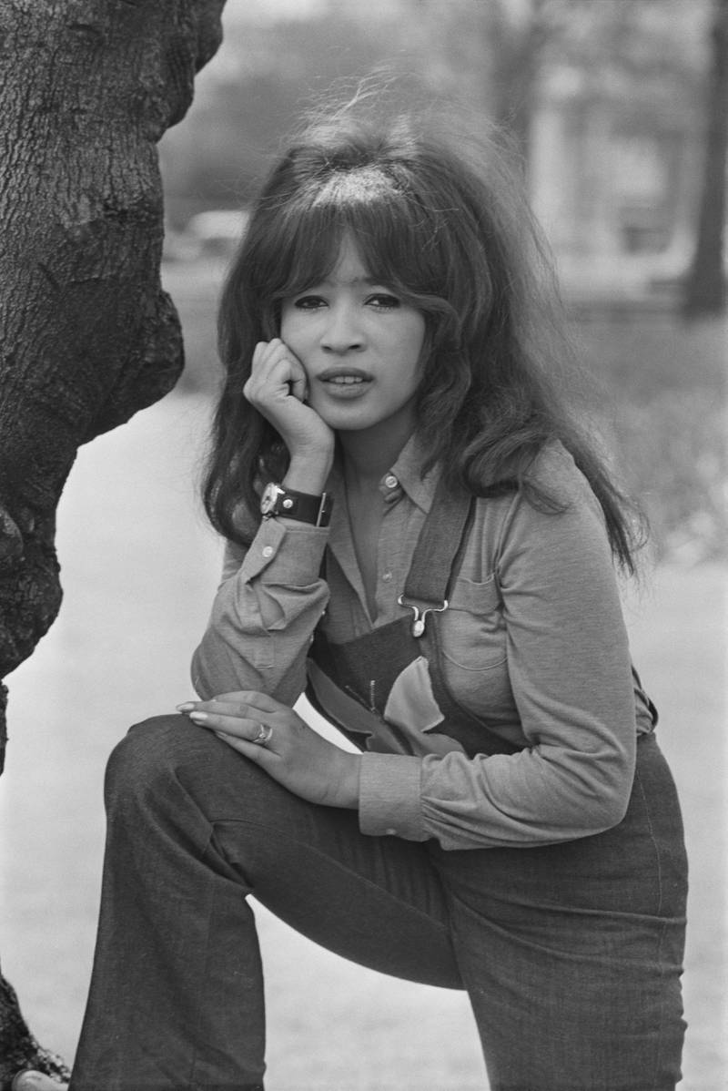 Ronnie Spector in the UK on April 28, 1971. Getty Images