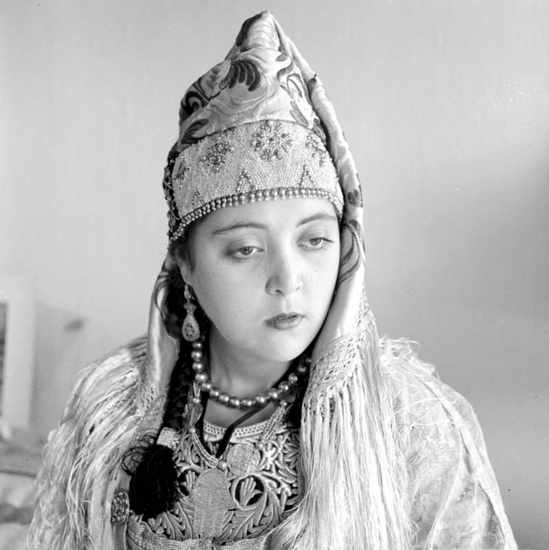 The 'Jewish Bride of Rabat-Salé', Morocco, 1934-1939. Photo: Intistut du Monde Arabe