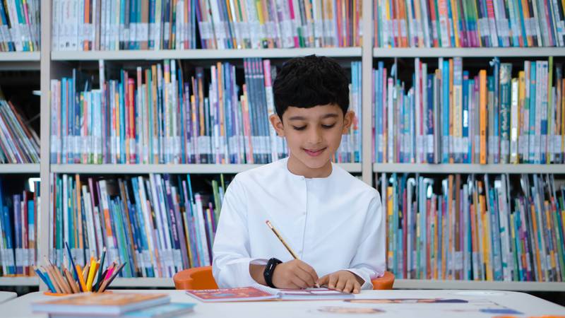 The annual Reading Month underlines the importance of reading in strengthening the nation's social fabric. Photo: DCT Abu Dhabi