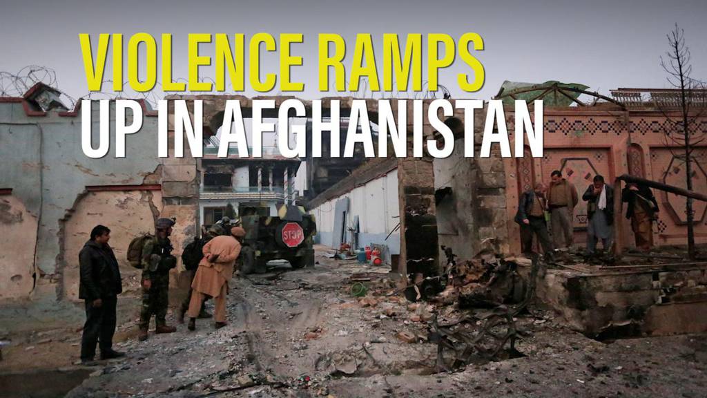 Violence ramps up in Afghanistan