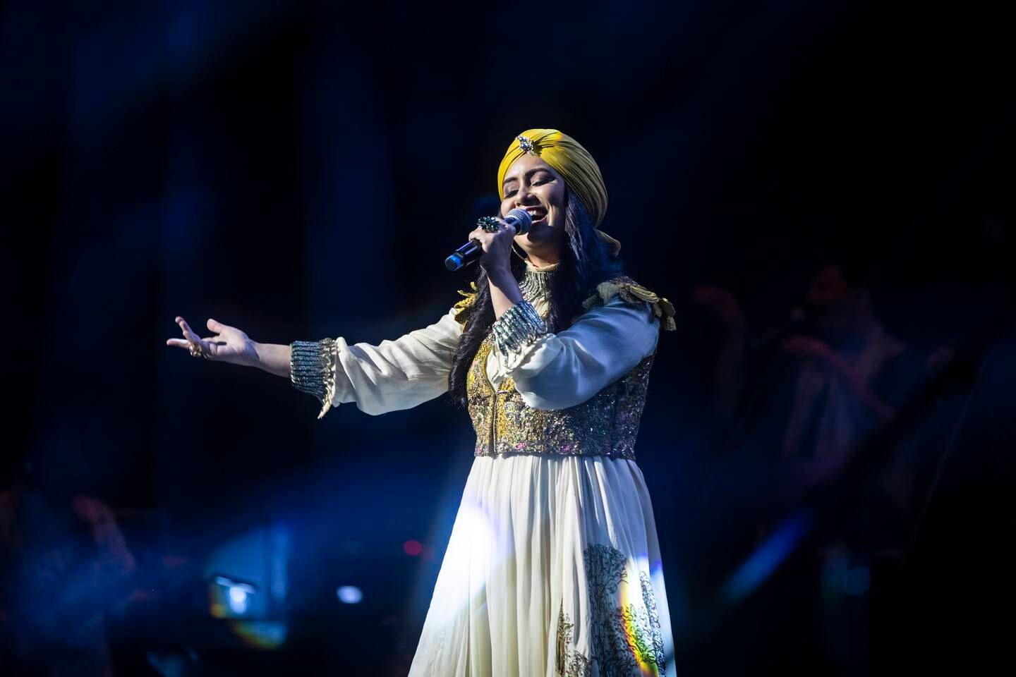 Harshdeep Kaur is often called the Sultana of Sufi. Ruel Pableo for The National