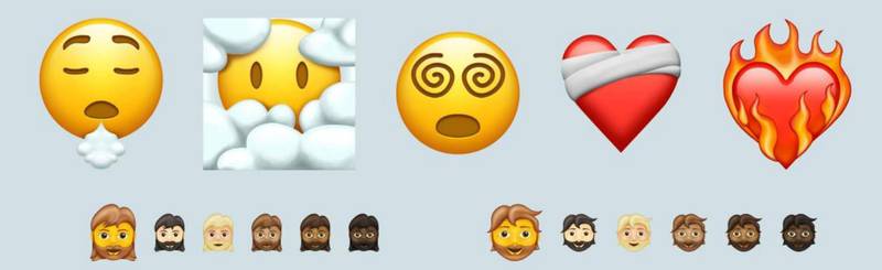 New emoji released by apple. courtesy: Emojipedia