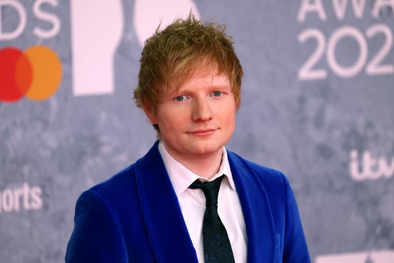 The video for Ed Sheeran's latest single '2step' was filmed in Ukraine before war broke out. EPA