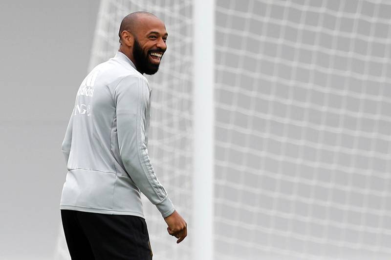 Henry during training. Reuters