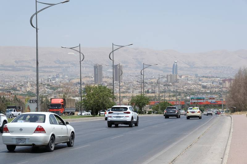 The Iraqi Kurdish city of Sulaymaniyah. Reuters
