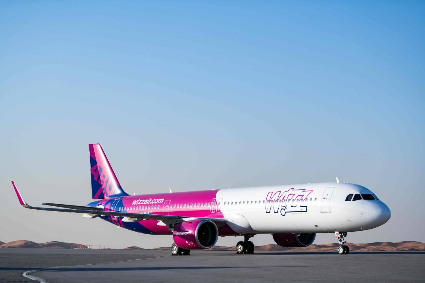 Wizz Air Abu Dhabi fliegt 37 Ziele innerhalb eines fünfstündigen Flugradius um die Hauptstadt der Vereinigten Arabischen Emirate an.  Foto: Wizz Air Abu Dhabi