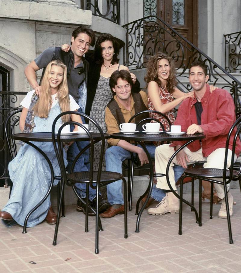 The cast of long-running American sitcom 'Friends' set many trends in the show's almost 10-year run. Courtesy Warner Bros