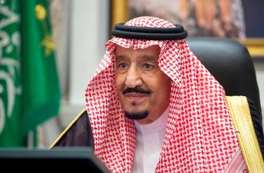 Saudi Arabia’s King Salman received congratulations from the seven emirates on the occassion of The Kingdom's 90th National Day. Reuters