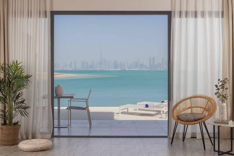 The Anantara World Islands Dubai Resort is located four kilometres off the coast of Dubai and is the first hotel in the World Islands development. Photo: Anantara World Islands Dubai Resort