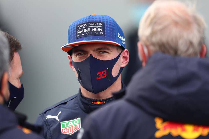 Second placed Red Bull's Dutch driver Max Verstappen. AFP