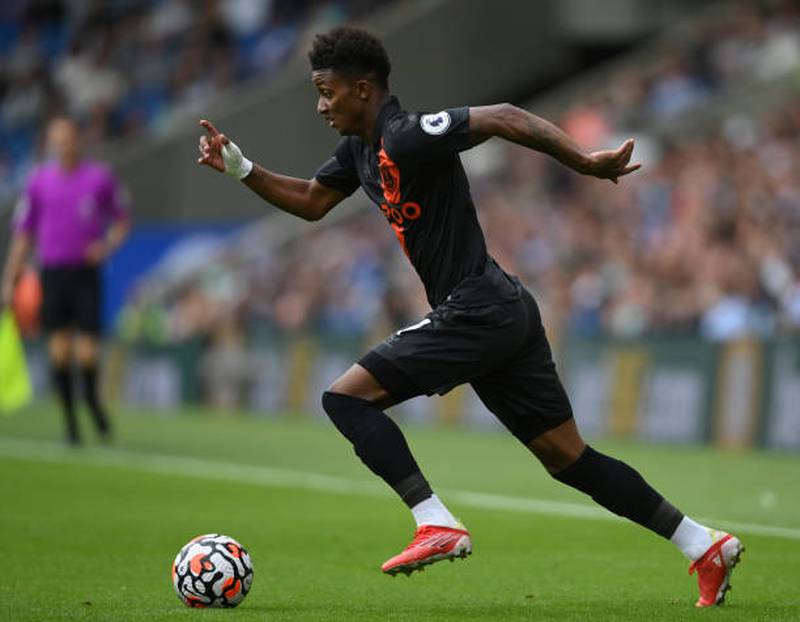 Left midfield: Demarai Gray (Everton) – Rapidly shaping up as a bargain, the £1.7 million signing scored his second goal for Everton in clinical fashion to beat Brighton. EPA