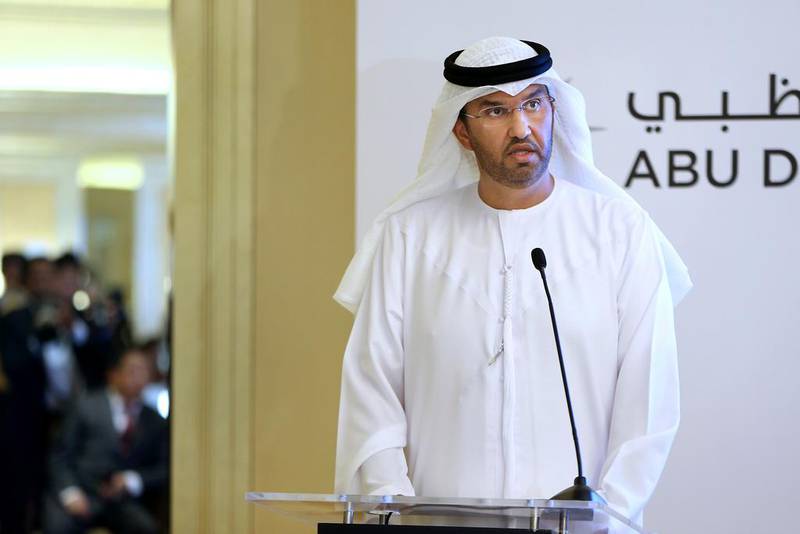 Sultan Al Jaber, the UAE Minister of State and the chairman of Abu Dhabi Ports, said the deal enhances 'Abu Dhabi's role as a key logistics trading hub between East and West. Delores Johnson / The National
