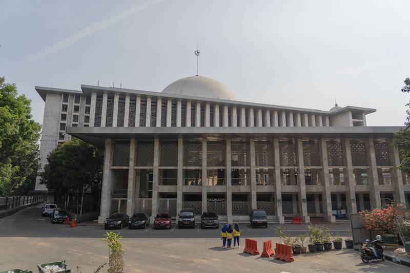The Istiqlal Mosque in central Jakarta is the largest mosque in South-East Asia. Getty Images