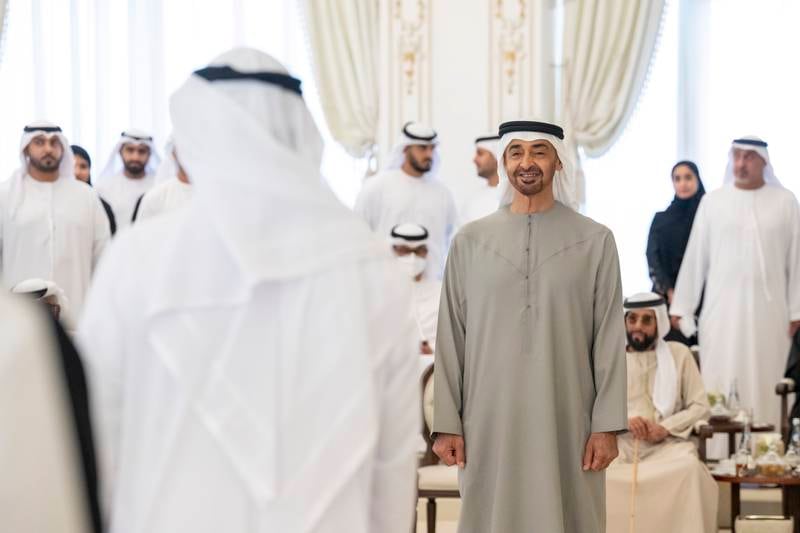 President Sheikh Mohamed. Photo: UAE Presidential Court