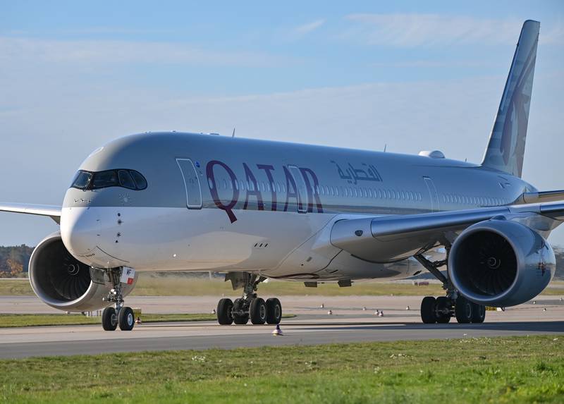 Qatar Airways is suing Airbus over damage to paint on A350 jets. Getty Images